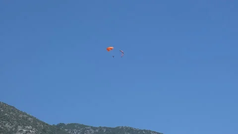Unopened paragliding. Stock-Footage 231075192
