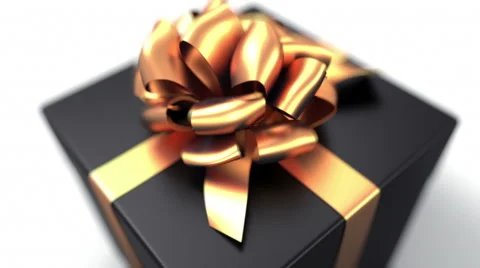 Unpacking a Gift Stock Footage 52136775