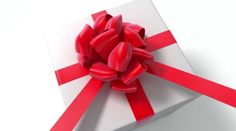 Unpacking a Gift. two animations. Stock Footage 51970022