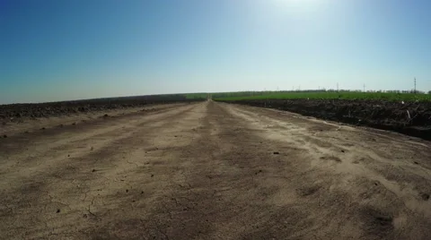 Unpaved road Stock Footage 49225531