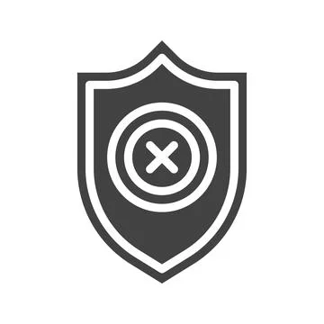 Unprotected Icon Image. Stock Illustration