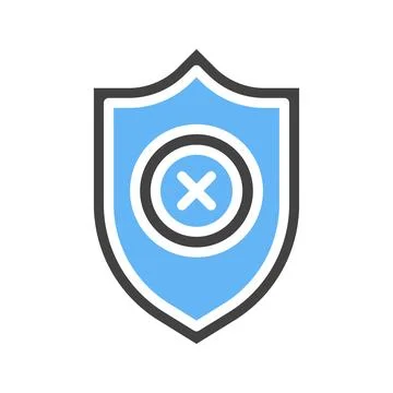 Unprotected Icon Image. Illustrazione stock