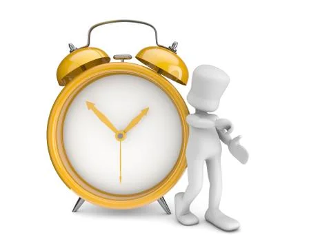 Unpunctual Stock Illustration