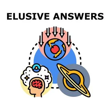Unraveling complex global problems and universal mysteries Stock Illustration