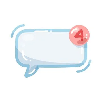 Unread message Stock Illustration