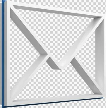 Unread message symbol Illustrazione stock