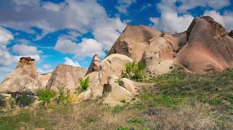 Unreal world of Cappadocia. Stock Footage 67095255