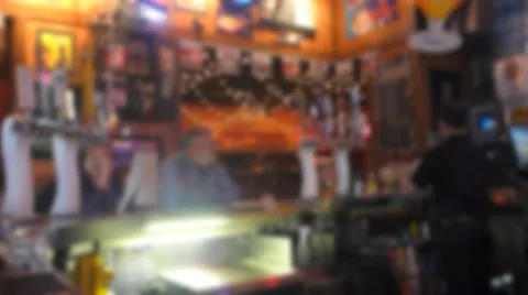 Unrecognizable Bartenders Working Time Lapse Stock Footage 47965261