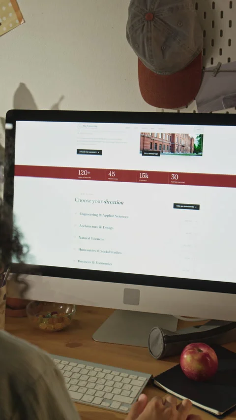 Unrecognizable Black Student Celebrating College Acceptance Letter on Computer Stock Footage 338106997