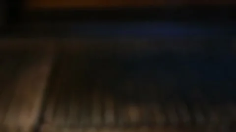 Unrecognizable chef working in the kitchen Video stock 132530622