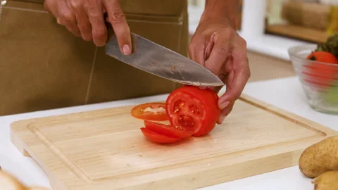 Unrecognizable face of professional Oriental chef freelancer prepare ingred.. Stock Footage 254775028