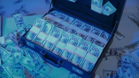 Unrecognizable man opening the safe Stock Footage 275699247