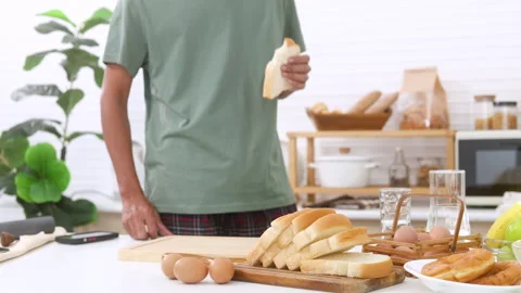 Unrecognizable middle-aged man, freelancer, male with mustache and beard ty.. Stock Footage 254747458