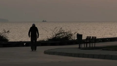 Unrecognizable old person Stock-Footage 303384913