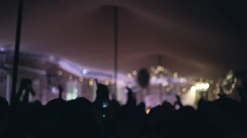 Unrecognizable people dancing Stock Footage 100638750