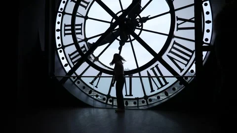Unrecognizable people overlooking Paris. Stock Footage 317119956