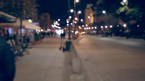 Unrecognizable people on the street. Stock-Footage 122168564