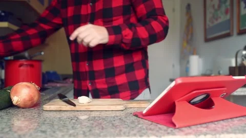Unrecognizable person preparing a recipe Stock-Footage 147272611