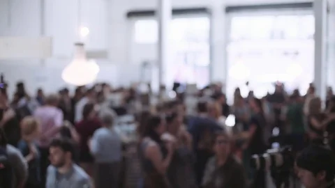 Unrecognizable social event gathering Stock Footage 75605632