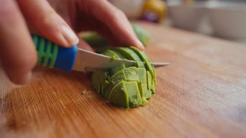 Unrecognizable woman preparing vegetable salad, sustainable lifestyle. Female 스톡 동영상 167614083