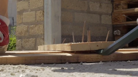 Unrivet Pallet Stock Footage 89774535