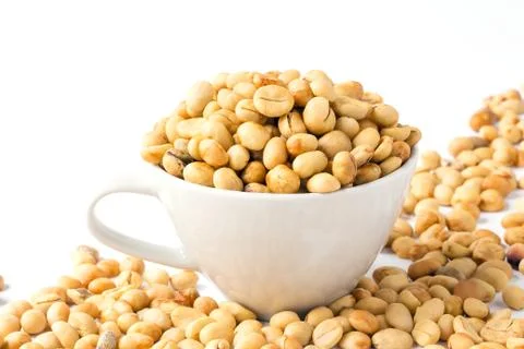 Unroasted coffee beans Stock Photos