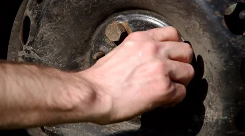 Unscrew the screws Stock Footage 49208449