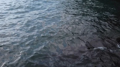 Unsettled Water Surface Stock Footage 124259918