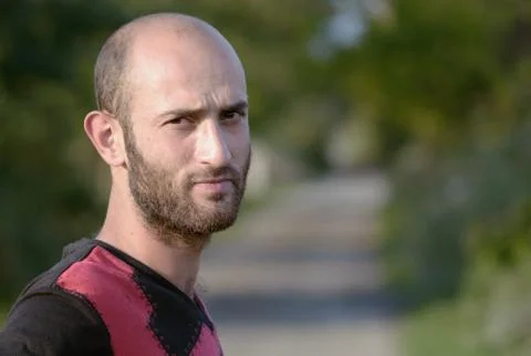 Unshaven guy Stock Photos