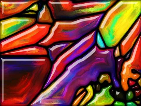 Unspoken Glass Illustrazione stock