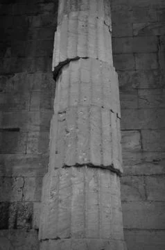 Unstable column Stock-Fotos