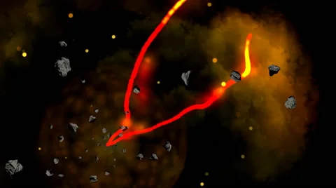 Unstable pulsations the surface of the star Stock Footage 51427735