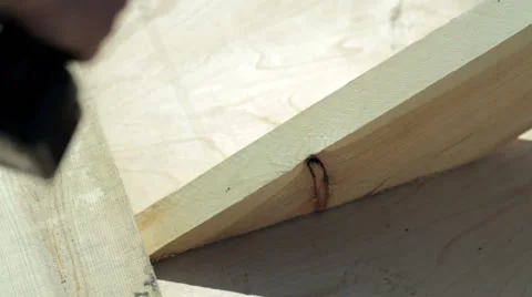 Unsuccessful attempt to twisting the screw close-up Stock-Footage 59322591