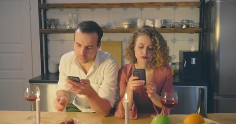 Unsuccessful first date Stock Footage 114118633