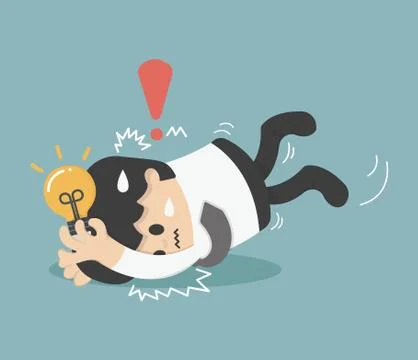 Unsuccessful Stock Illustration
