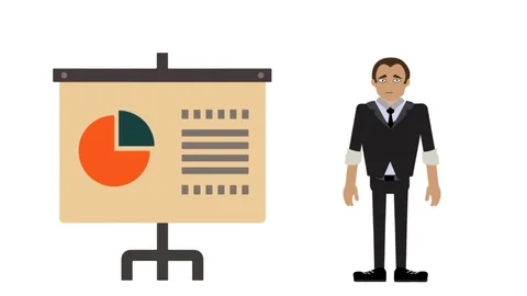 Unsuccessful presentation Stock Footage 81373127