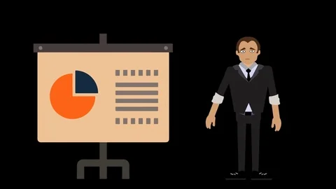 Unsuccessful presentation Stock Footage 81374228