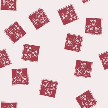 Unsupervised learning machine glyph seamless pattern イラスト素材