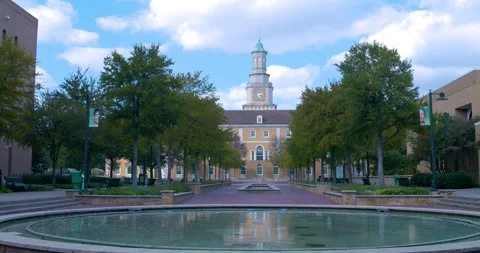 UNT Library Mall 1 copy 스톡 동영상 249646251