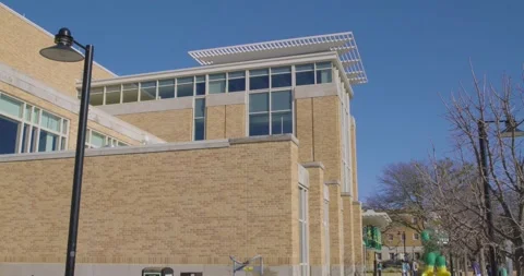 UNT Union Side Shot Stock Footage 249646214