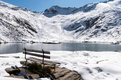 Unterer Gerlossee Stock Photos