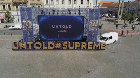 Untold 2020 Scene-Register for another experience Stock Footage 114668910