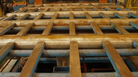 Unused Conveyor Ready To Work Stock Footage 63167009