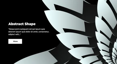 Unusual abstract background or first screen for your website on the right with Stock Illustration
