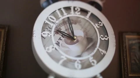 Unusual alarm clock Stock Footage 63253859
