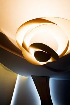 Unusual ceiling lights Stock Photos