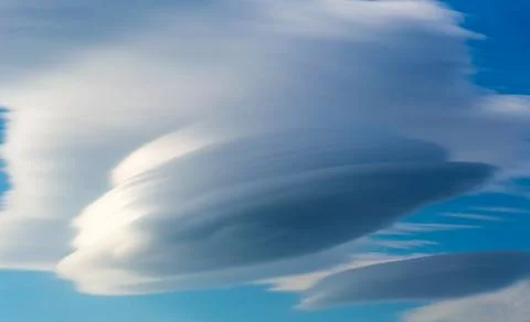 Unusual Cloud Formation Stock Photos