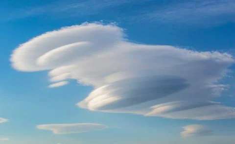 Unusual Cloud Formation Stock Photos
