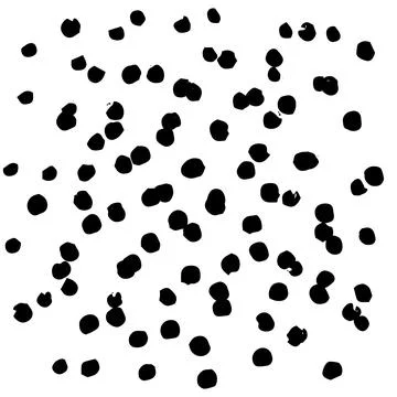 Unusual Dot Pattern. Sketchy hand-drawn graphic print. Black and white dotted Stock Illustration