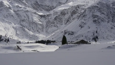 Unusual mountain landscape Stock Footage